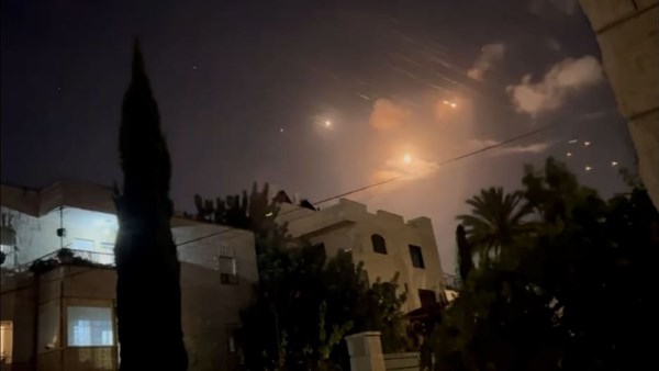 Iranian missile attack