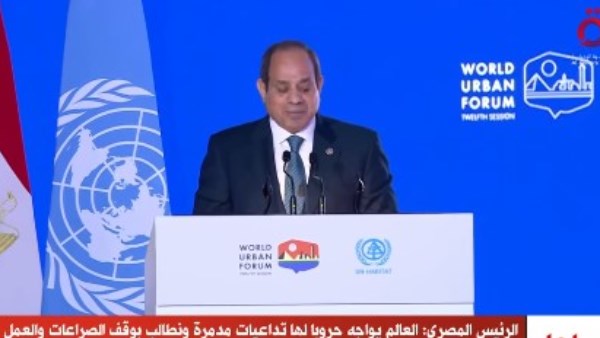 الرئيس السيسي: حققنا إنجازات كبيرة فى العمران والتنمية رغم الأزمات