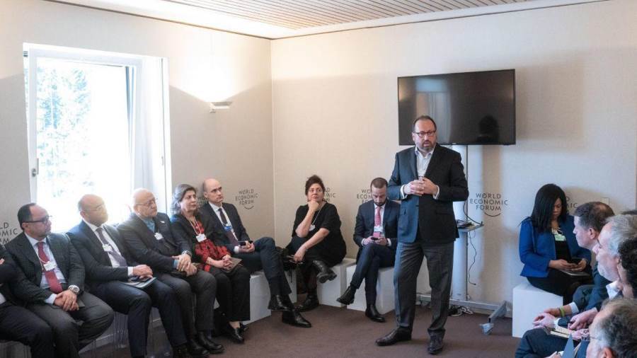 منتدى الاقتصاد العالمى بمناسبة احتفاله بمرور 50 عاما