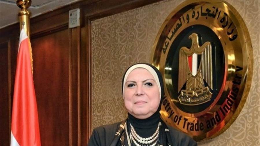 نيفين جامع وزيرة التجارة والصناعة