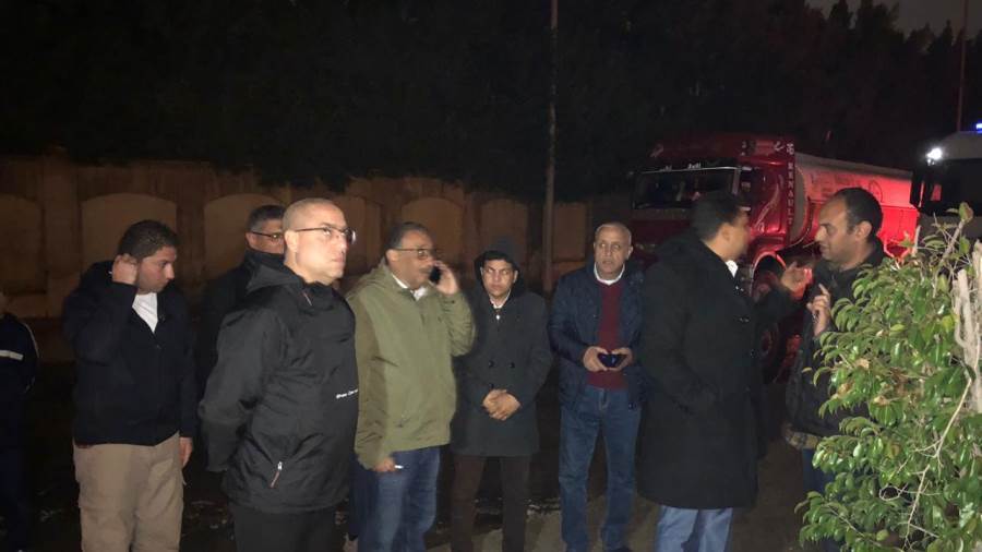 الجزار: متواجدون بالشارع منذ صباح أمس ونواجه كميات أمطار غير