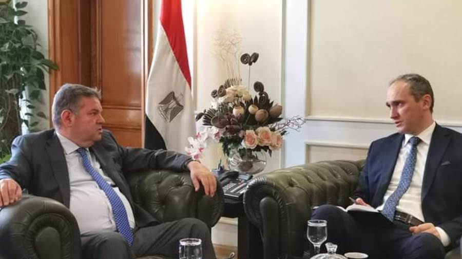 وزير قطاع الأعمال العام يبحث التعاون مع بيلاروسيا في إنتاج س وزير قطاع الأعمال العام يبحث التعاون مع بيلاروسيا في إنتاج س