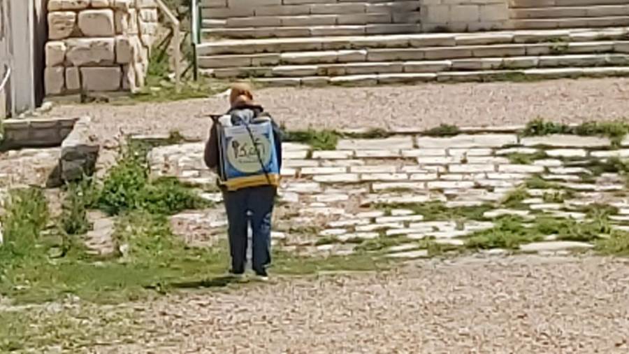 تعقيم و تطهير المتاحف و المواقع الأثرية في شمال سيناء والدلت تعقيم و تطهير المتاحف و المواقع الأثرية في شمال سيناء والدلت