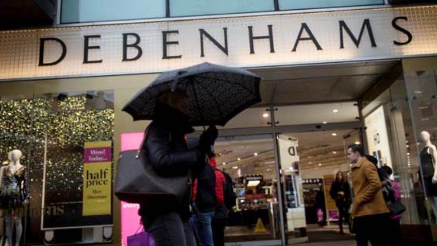متاجر دبنهامز البريطانية تعتزم تقديم ملف الإفلاس بسبب كورونا