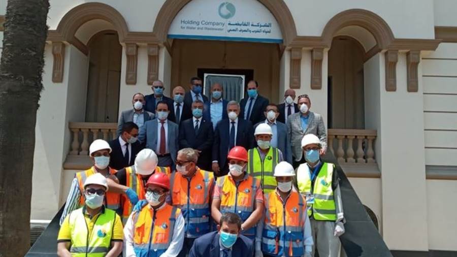 تفاصيل زيارة وفد برلماني لمحطة مياة روض الفرج