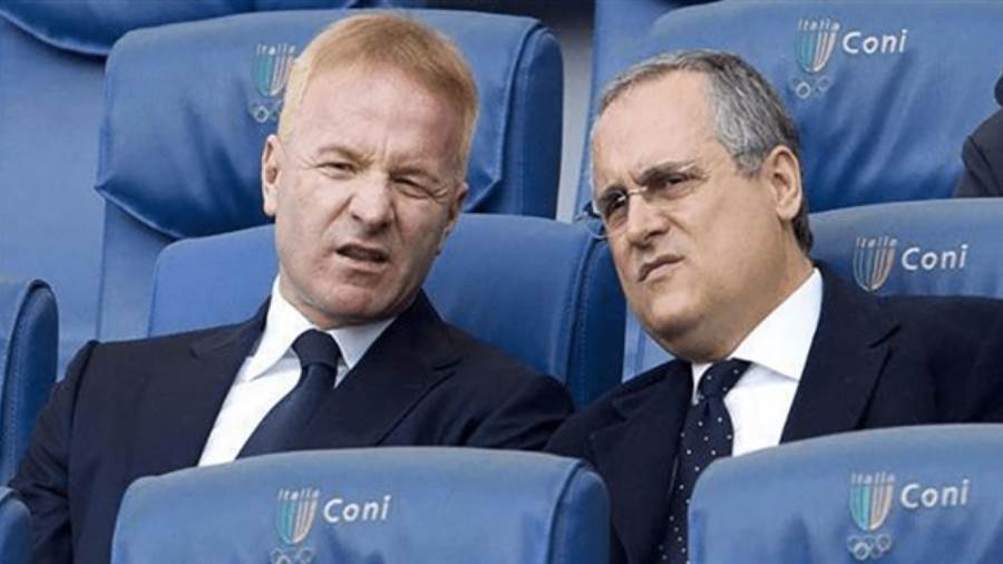 نادي لاتسيو ينتقد قرار الحكومة الإيطالية