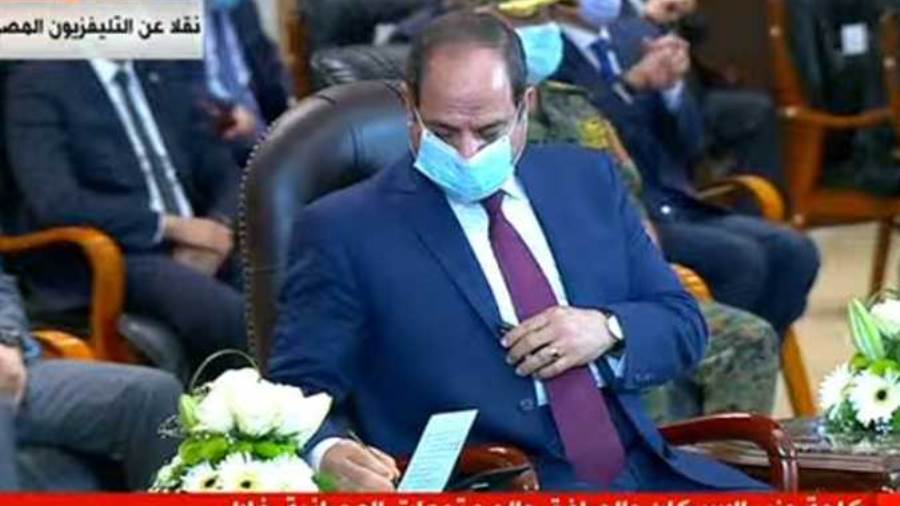 الرئيس:الهدف من محور المحمودية هو تجهيز الإسكندرية لإقامة مش