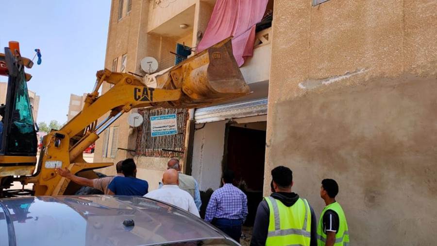 جهاز 6 أكتوبر يستغل إجازة العيد في تكثيف حملات مخالفات البنا جهاز 6 أكتوبر يستغل إجازة العيد في تكثيف حملات مخالفات البنا