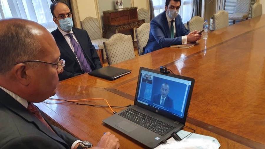 وزير الخارجية يؤكد التزام مصر بدعم عمل لجنة تنسيق المساعدات 