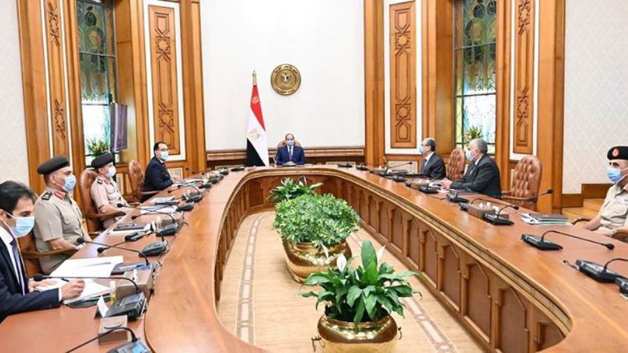 الرئيس يوجه بالتوسع في استصلاح الأراضي وتطبيق نظم الري الحدي