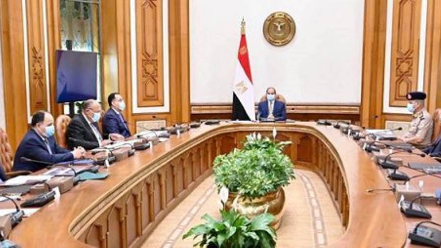 الرئيس السيسي يتابع تطورات ملف سد النهضة ومستجدات الأزمة الل الرئيس السيسي يتابع تطورات ملف سد النهضة ومستجدات الأزمة الل