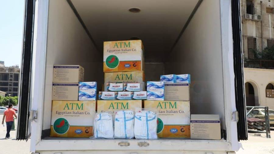 قوافل صندوق تحيا مصر تواصل توفير مستلزمات مستشفيات العزل