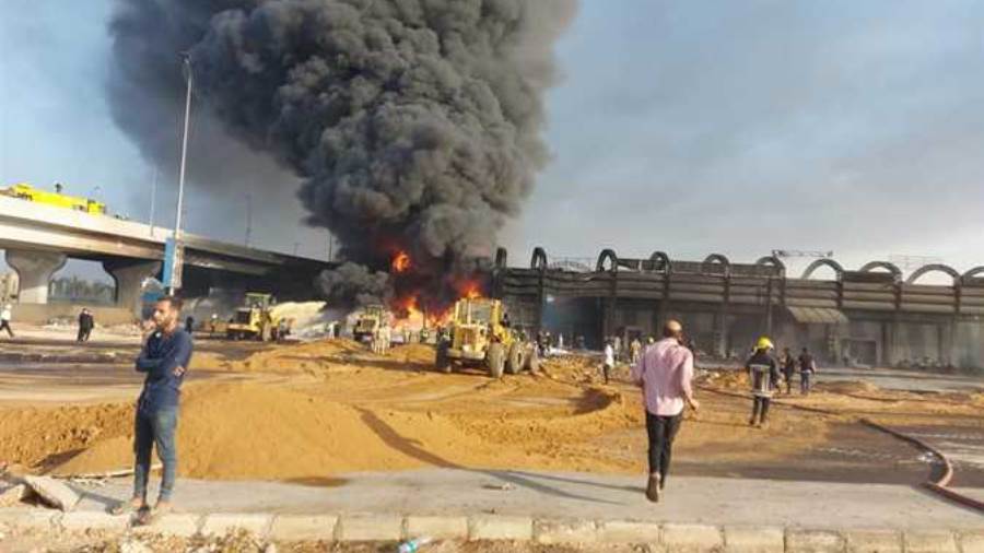 البيئة تصدر بيانابشأن حريق الإسماعيلية الصحراويوتأثيره على ج