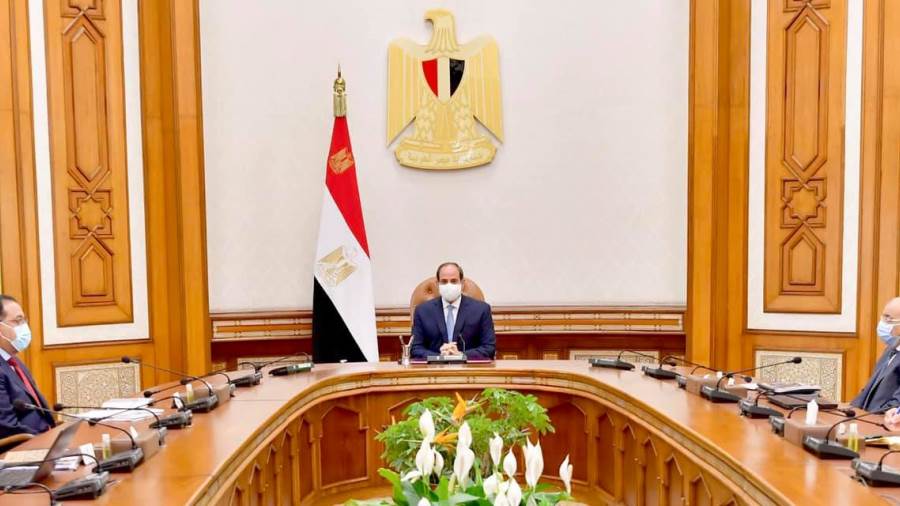الرئيس السيسي يطلع علي الموقف التنفيذي للمنظومة الجديدة لادا