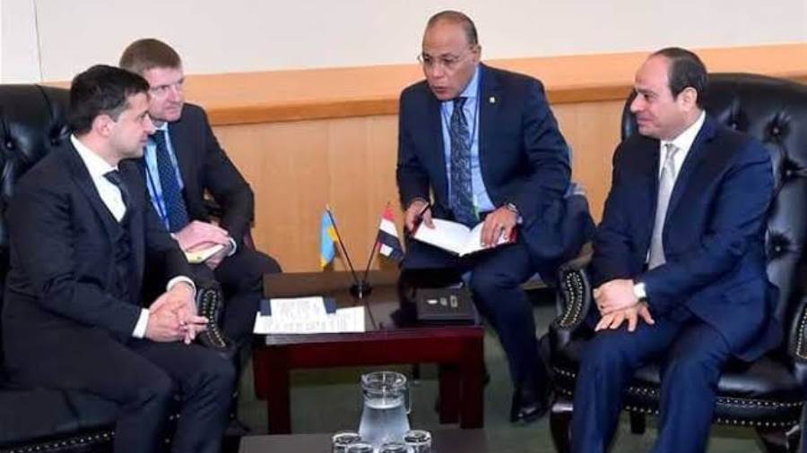 السيسي يبحث هاتفياعدد من موضوعات التعاون الثنائي مع نظيره ال