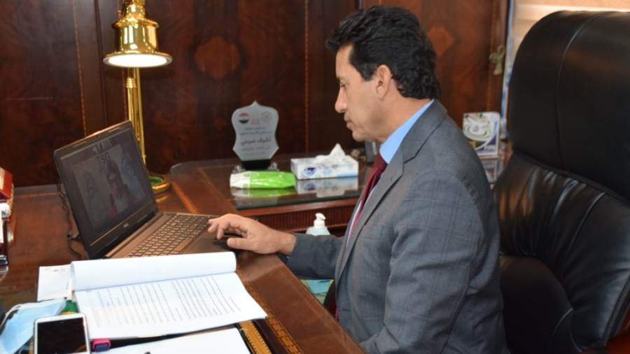 وزير الرياضة يجتمع باللجنة العليا لاكتشاف ورعاية الموهوبين