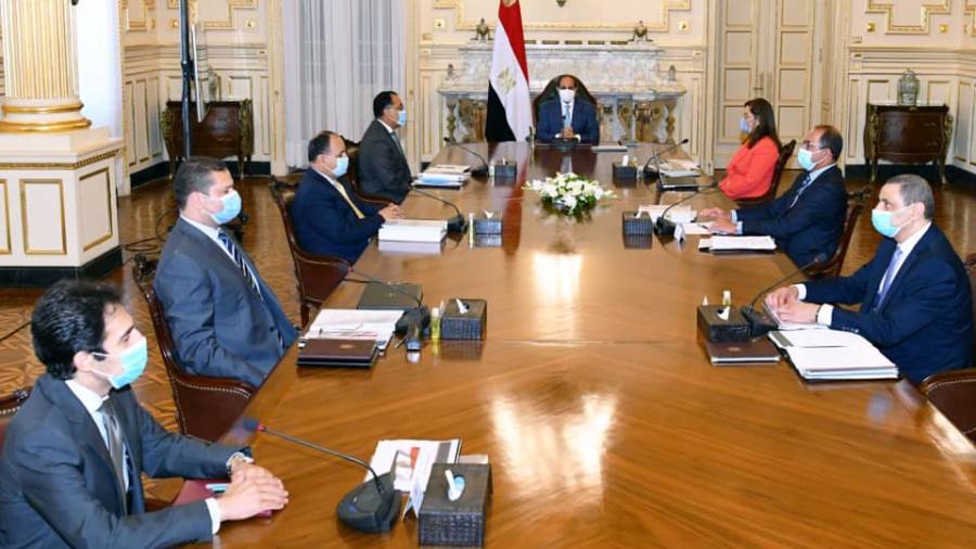 السيسي يوجه بسرعة تحديث المنظومة الضريبية