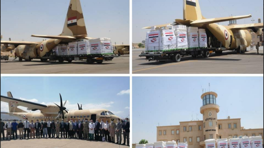 بتوجيهات السيسى.. مصر تكثف الجسر الجوى لإرسال المساعدات العا