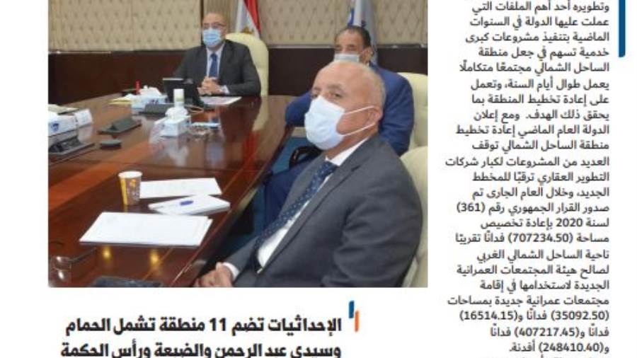 نائب رئيس جهاز امتداد الساحل الشمالي الغربي: تسلم ملفات المس نائب رئيس جهاز امتداد الساحل الشمالي الغربي: تسلم ملفات المس