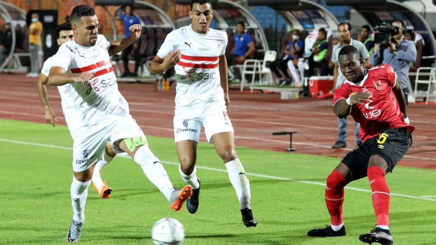 الزمالك يتقدم على الأهلي بهدفين مقابل هدف فى مباراة القمة 12