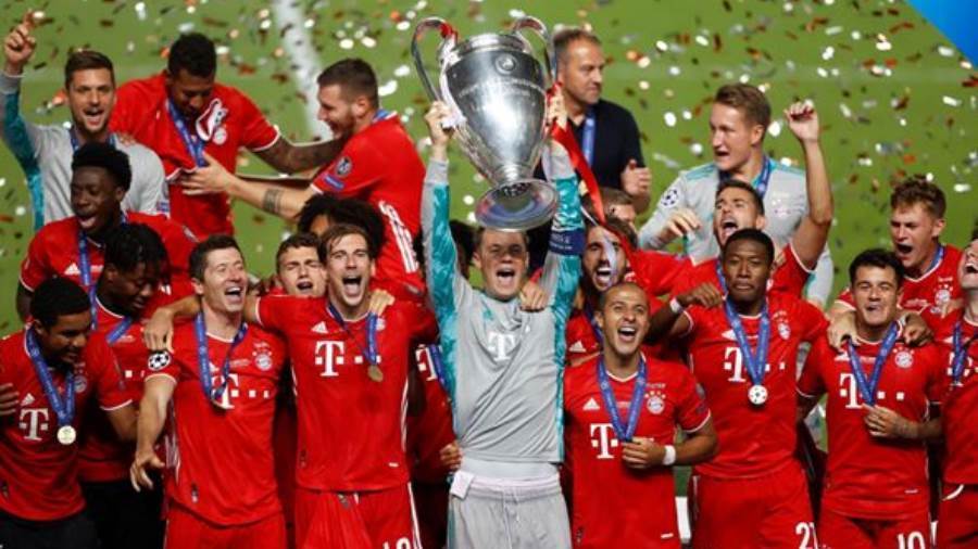 بايرن ميونخ بطلا لدوري أبطال أوروبا للمرة السادسة بفوز صعب ع بايرن ميونخ بطلا لدوري أبطال أوروبا للمرة السادسة بفوز صعب ع