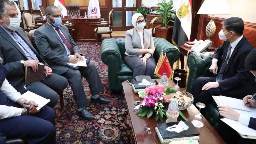 وزيرة الصحة: توقيع اتفاقية تعاون بين مصر والصين في مجال تصني