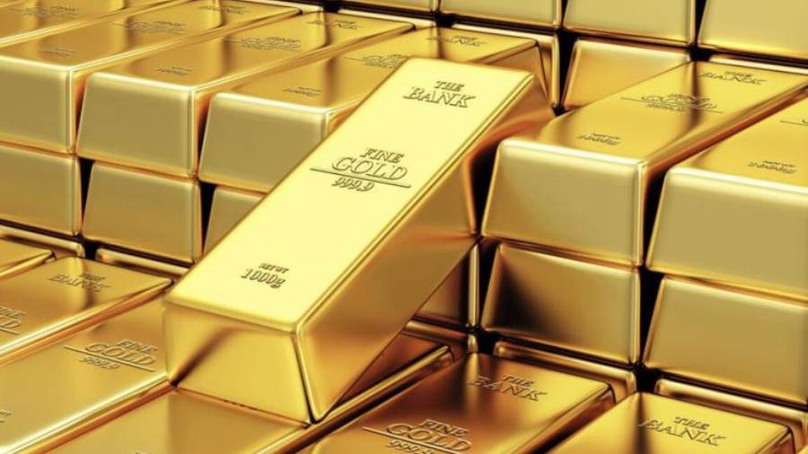 تراجع اسعار الذهب وسط تفاؤل إزاء اتفاق التجارة بين الولايات 