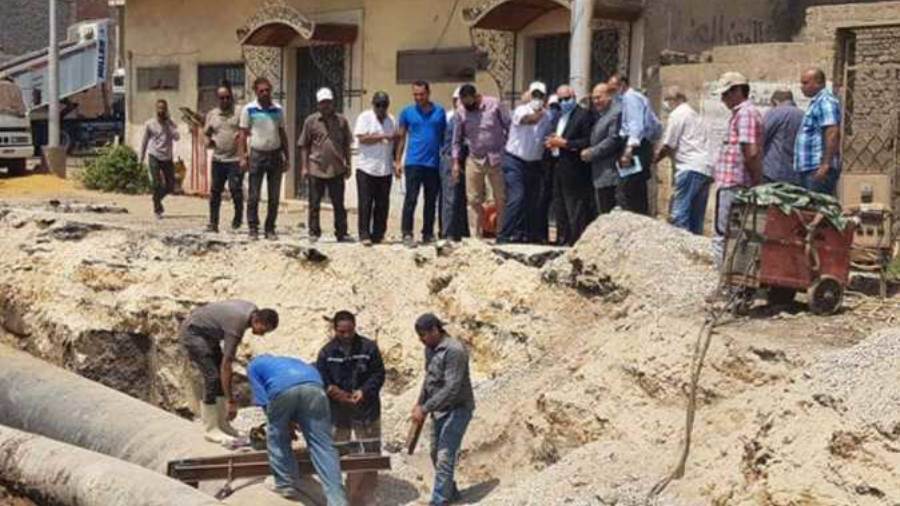 محافظة الجيزة تغلق شارع البستان بالشيخ زايدجزئيالمدة 4 أيام 