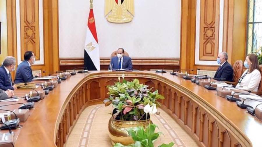 السيسي يتابع الخطة الاستراتيجية الخاصة بالنهوض بالمحاصيل وال