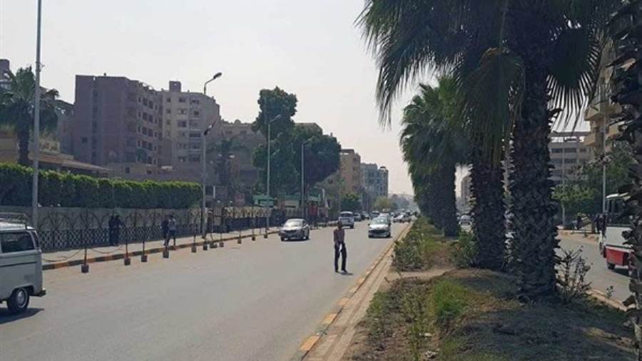 محافظة الجيزةتغلق شارع الأهرام وتقاطعه مع محور المنصورية لمد