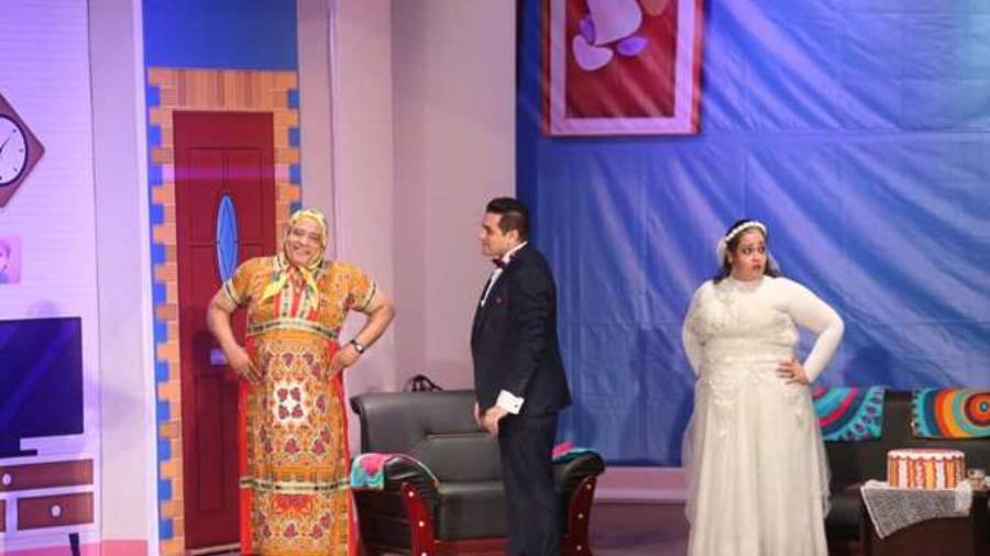 وزيرة الثقافة تشهد عرضين من مبادرة المؤلف مصري بمسرح بيرم ال