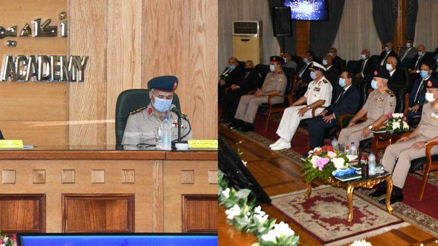 القائد العام للقوات المسلحة وزير الدفاع والإنتاج الحربى يشهد القائد العام للقوات المسلحة وزير الدفاع والإنتاج الحربى يشهد