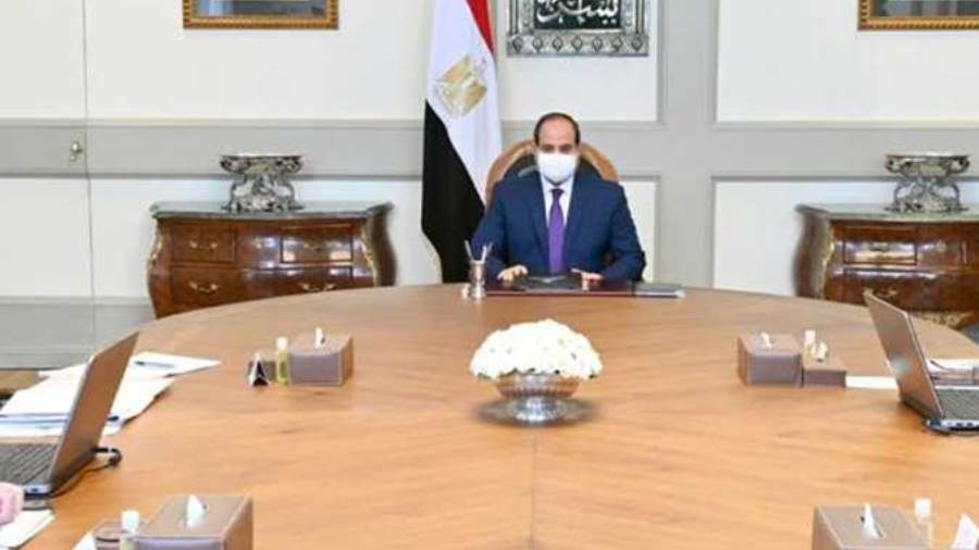 السيسى يوجه بالتوسع في تطبيق ونشر نظام الري الحديث للأراضي ا