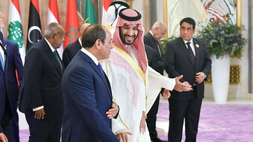 الأمير محمد بن سلمان والرئيس السيسي