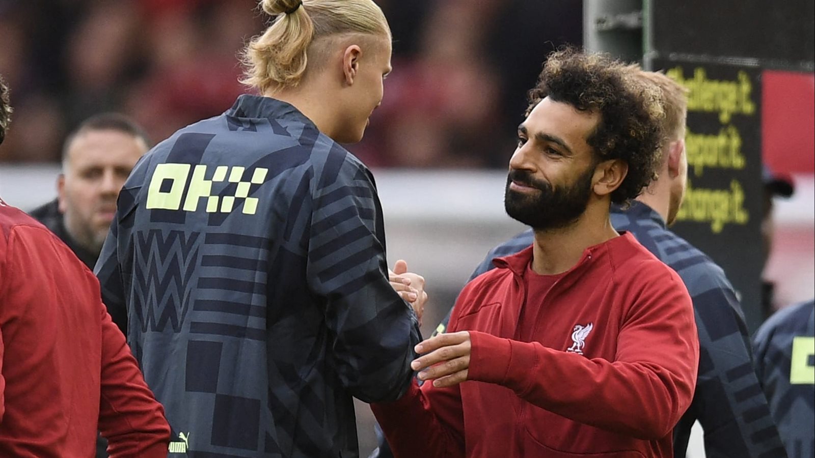 محمد صلاح وهالاند