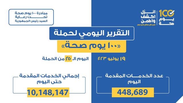 حملة «100 يوم صحة» 