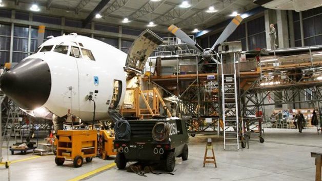 aircraft manufacturing facility