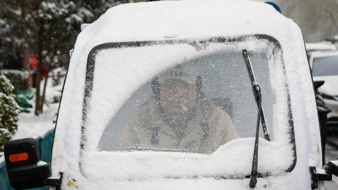 تعليق الدراسة في بكين بسبب العاصفة الثلجية