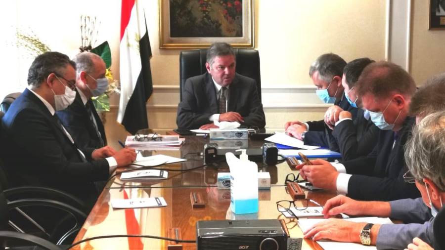 وزير قطاع الأعمال يستقبل نائب رئيس مكتب الرئاسة الأوكرانية و وزير قطاع الأعمال يستقبل نائب رئيس مكتب الرئاسة الأوكرانية و