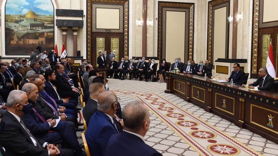 وزيرا التجارة في مصر والعراق يثمنان الملتقى الاقتصادي بين ال