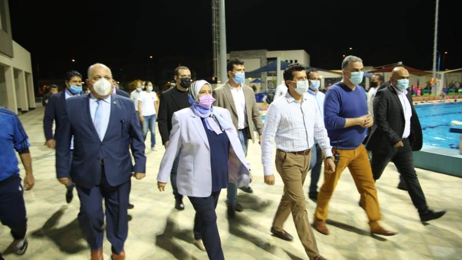 وزير الشباب: نسعى للتوسع في تطوير البنية الإنشائية الرياضية وزير الشباب: نسعى للتوسع في تطوير البنية الإنشائية الرياضية