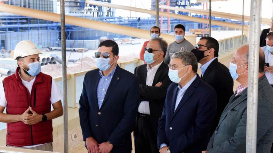 رئيس هيئة الاستثمار ومحافظ المنيا يتفقدان مشروع شركة القناة 