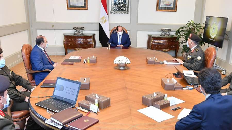 السيسي يوجه بالإسراع في الخطوات التنفيذية للحي الدبلوماسي با