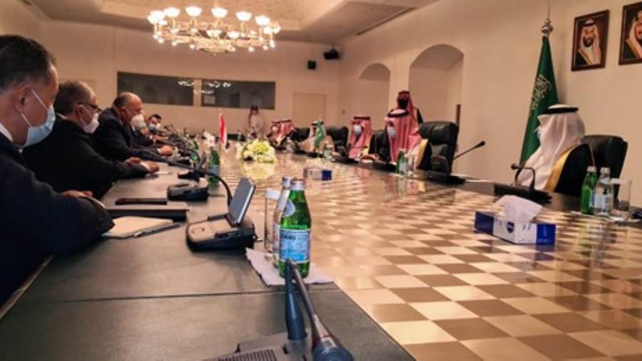 بدء أعمال لجنة التشاور السياسي بين مصر والسعودية برئاسة وزير