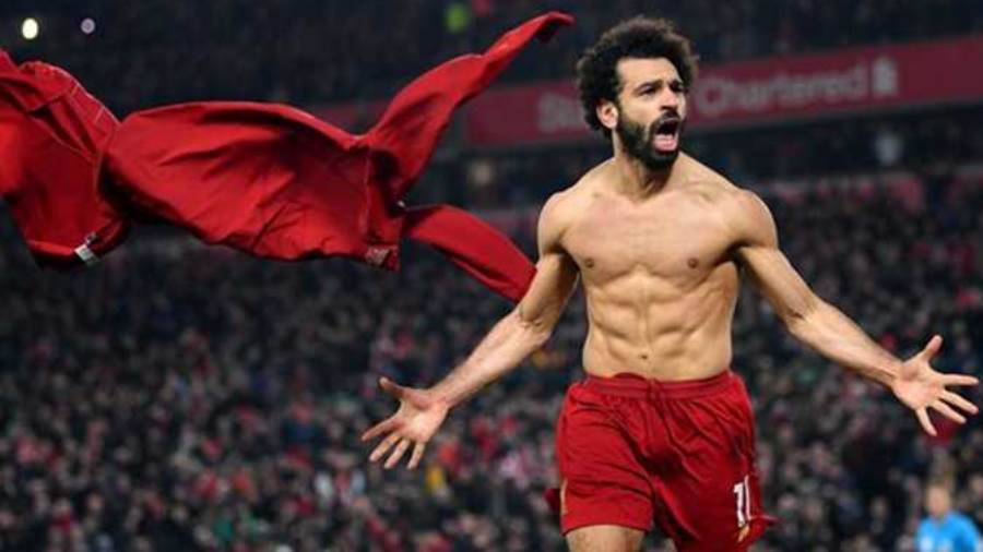 محمد صلاح يقترب من تحطيم رقم جان مولبي القياسي