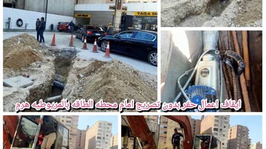 محافظة الجيزة تواصل حملاتها لإزالة الإشغالات ورفع التعديات ل