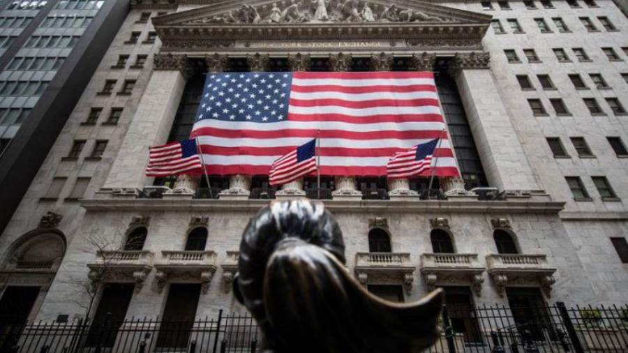 الأسهم الأمريكية تبدأ تعاملاتها بذروة قياسية بسبب النتائج ال