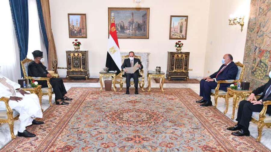 السيسي يتلقي رسالة من نظيره النيجيري حول التعاون الاقتصادي و