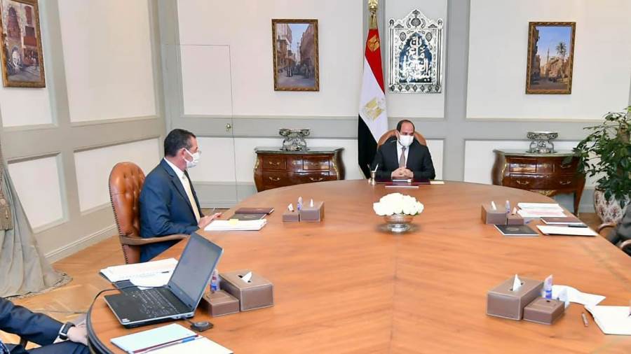 السيسي يوجه باستمرار تطوير آليات عمل صندوق تكريم الشهداء وتن