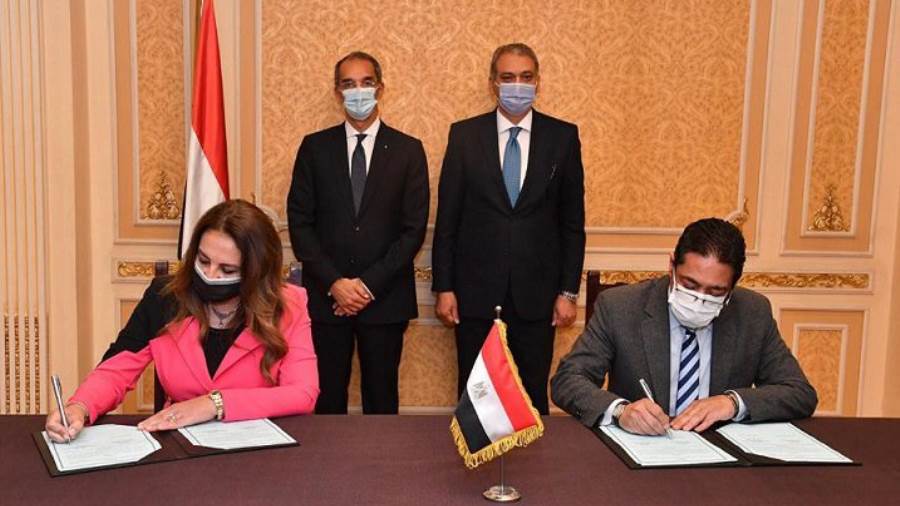 الاتصالات توقع بروتوكول تعاون لرقمنة ملفات وزارة شئون المجال
